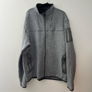 Arc'teryx Men's Covert Cardigan Sweater, XXL, Void Heather/Graphite full zip